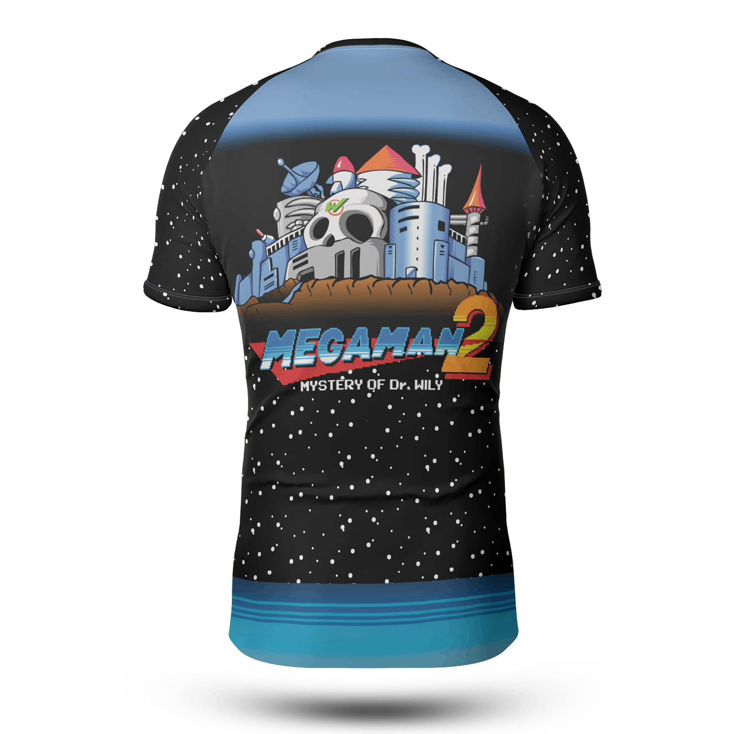 Mega Man 2 - SSRG Short-Sleeve Rash Guard
