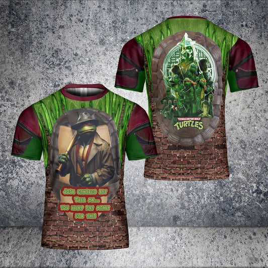 TMNT Raph - Miranda Style All-over Print Unisex T-shirt