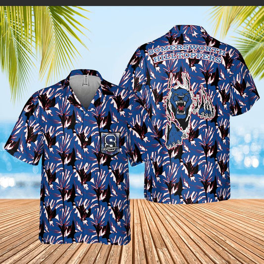 Somersworth Hilltoppers Pocket Hawaiian Shirt