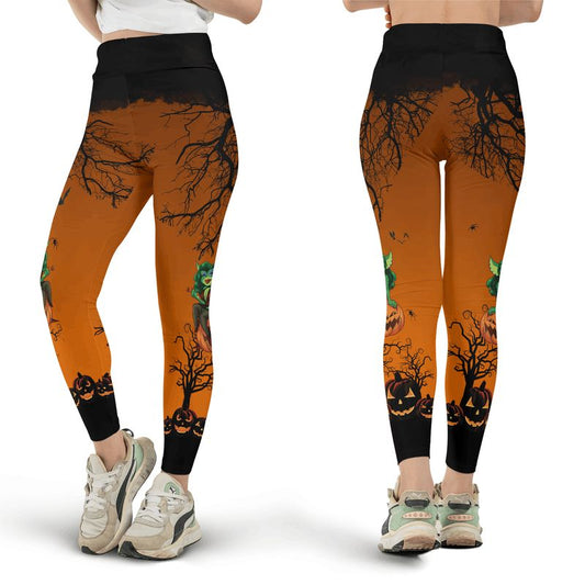 Halloween Monsters All-over Print Legging