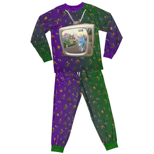 PvZ: GW2 All-over Print Adult Raglan Pajamas Set